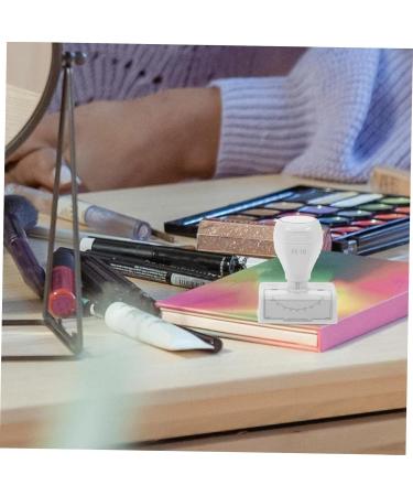 Beavorty Eyelash Practice Stamp False Lower Eyelash Stamp Eye Makeup Tool Eyelash Decor Tool Lash Stamping Tool Eyelash Makeup Stamp Lower Lash Stamp with Ink Eyelash Stamps White Plastic 7.20X6.00X4.00CM - Buy Online on GoSupps.com