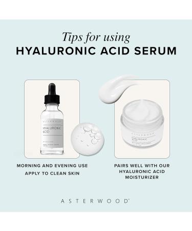 Asterwood Hyaluronic Acid Serum 1 oz + Triple Repair Matrixyl 3000 Serum 1 oz - Buy Online on GoSupps.com