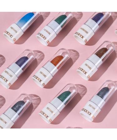 8 Colors Glitter Eyeshadow Stick Colorful Set Waterproof Eye Shadow Pencil Eye shadow Stick Pen Makeup Set Waterproof & Long Lasting Starter Eyeshadow Stick Sets - Buy Online on GoSupps.com