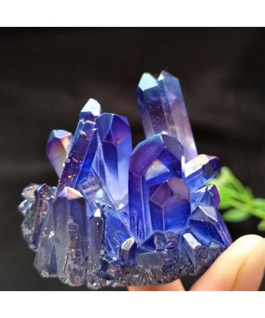 90-100g Aura Quartz Titanium Bismuth Silicon Cluster Stone Crystal Cluster - Buy Online on GoSupps.com