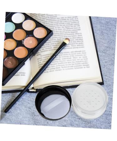 Healvian 4 Sets Powder Box Makeup Powder Puff Powder Puff Foundation Makeup Puff Case Cosmetic Powder Jar - Buy Online on GoSupps.com