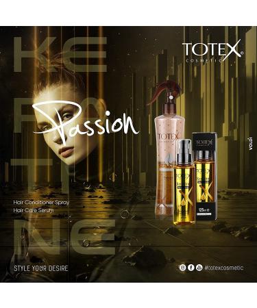 Totex Keratin Hair Care Serum - 125ml for Damaged Hair Repair & Anti-Spliss | Best Keratin Treatment - Buy Online on GoSupps.com