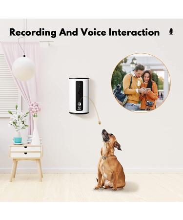WOpet Smart Pet Camera: Full HD WiFi Camera with Treat Dispenser | Night Vision | Two Way Audio | for Dogs & Cats - Buy Online on GoSupps.com