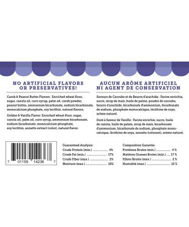 Three Dog Bakery Lick'n Crunch Two Flavour Dog Biscuits White - Buy Online on GoSupps.com