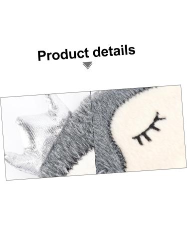 FOMIYES 3 Pcs Cartoon Eye Blindfolds - Comfortable Sleep Mask & Plush Toy - Blackout Light Eyeshade for Women - Ideal Eye Cover for Restful Sleep - Buy Online on GoSupps.com