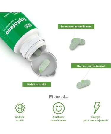 Pharmaceutical Grade Melatonin + Tryptophan | High Potency Product | Perfect Sleep Energy Focus Well-being - Buy Online on GoSupps.com
