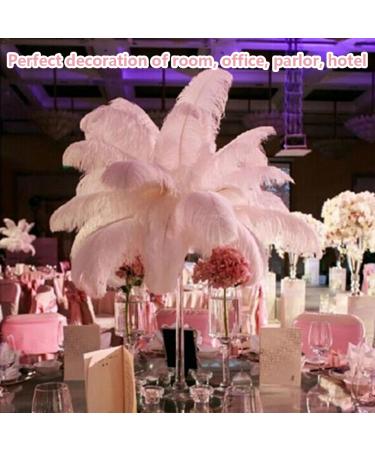 OstrichFeather Wedding Decor | Natural OstrichPlumes | Feather Accessories for Clothing Wedding Feather Centerpieces OstrichFeather Bouquet Bulk Ostrichfeathers - Buy Online on GoSupps.com