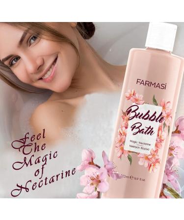 Farmasi Bubble Bath Magic Nectarine 16.9 fl.oz - Luxurious Foaming Bath for Relaxation | International Shipping Available - Buy Online on GoSupps.com