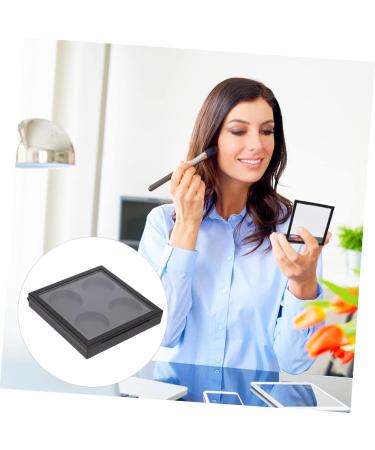 MAGICLULU 15 Pcs Eye Shadow Blank Transparent Lid Travel Cosmetic 10x9cmx3pcs Blackx3pcs - Buy Online on GoSupps.com