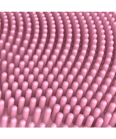 Facial Cleansing Brush Face Scrubber | Soft Silicone Face Scrubber | Vibrating Waterproof Rechargeable Simple Skin Care Tools for Enhances Absorption of Facial Skin Care Products Pink (English) - Buy Online on GoSupps.com