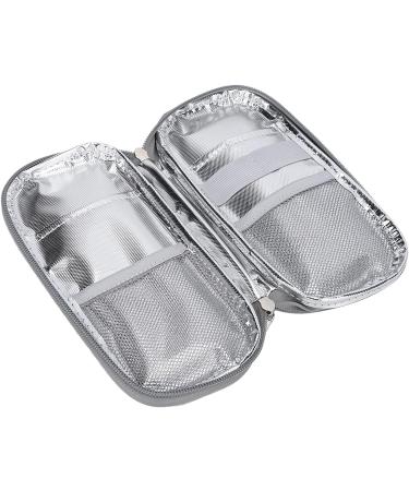 Insulin Cooler Travel Case Portable Multi-Layer Insulin Cooler Travel Bag - Blue - Buy Online on GoSupps.com