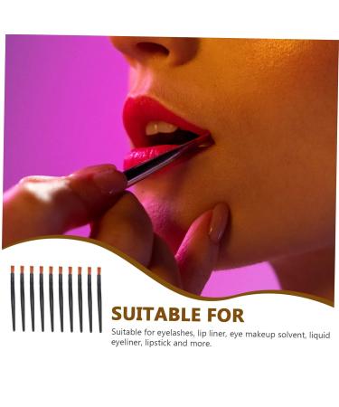 100pcs Mini Lip Brush Set - Professional Lipstick Applicators & Makeup Tools for Flawless Lips | Beauty Accessories & Supplies - Buy Online on GoSupps.com