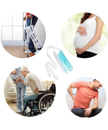 Dressing Aid for Socks Stocking Puller Easy On and Off Pulling Assistance for Elderly/Disabled/Post Hip Replacement - Buy Online on GoSupps.com
