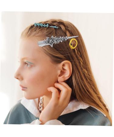 minkissy Hair Accessories Clips Women Hair Clip Hair Clip for Girl Clip for Hair Decorative Hair Clip Rhinestone Hair Clip Duckbilled Hair Clip for Women Cute Hair Clip Metal Decorate Miss - Buy Online on GoSupps.com