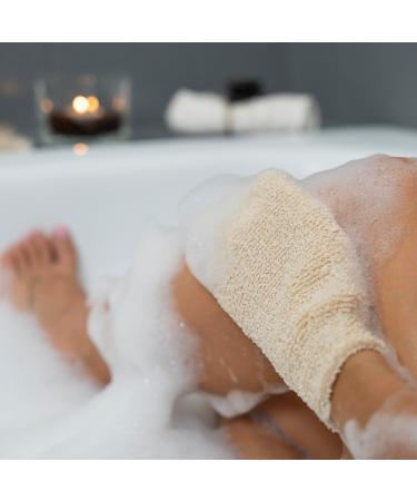 Exfoliating Glove Set with Body Scrub Brush - Dead Skin Remover | UK Seller - Buy Online on GoSupps.com