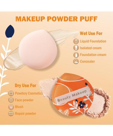 Corneria Great Makeup Sponge - Super Soft Beauty Blender for Quick 3S Application | Ideal for Liquid Foundation & Loose Powder (Light Yellow) - Buy Online on GoSupps.com