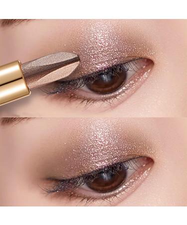 DFEPPJHG Two-tone Luxury Lazy Eyeshadow Stick Glitter Gradient Eyeshadow Stick Two-tone Three-touch Lightweight Luxury Lazy Eyeshadow Stick - Buy Online on GoSupps.com