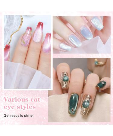 Cat Eye Magnet for Nails - Double-Head Gel Nail Polish Tool | 3D Magnetic Wand for DIY Nail Art & Salon Manicure | International Shipping Available - Buy Online on GoSupps.com