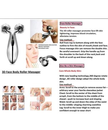 3D Diamond Cut Manual 360 Rotate Facial Massager Tool - Gua Sha Skin Lifting Reduces Eye Puffiness Anti-Aging & Wrinkle Reducer for Skin Tightening & Blood Circulation - Buy Online on GoSupps.com