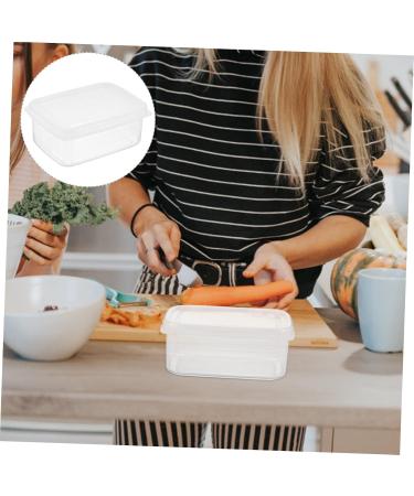 FUNOMOCYA 6pcs Crisper Containers for Food Refrigerator Organizer Keeper Kitchen Vegetable Boxes Dumpling - Buy Online on GoSupps.com