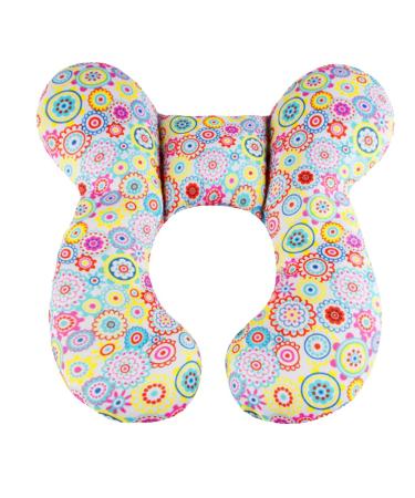 Baby Travel Pillow KAKIBLIN Baby Neck Pillow baby head support for car seat Pushchair baby neck support Flower