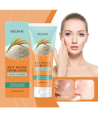 Aeviani Gentle Rice Water Facial Wash with Collagen for Daily Hydration and Smooth Skin 60ml - Buy Online on GoSupps.com