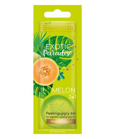 Exotic Paradise 2-in-1 Exfoliating Bath and Shower Gel Melon 25 g