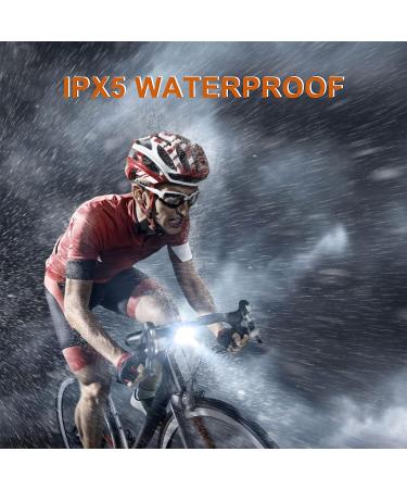 USB Rechargeable Bike Light Set - Front and Rear Lights for Night Riding Safety | IPX5 Waterproof, 6+4 Light Modes - Buy Online on GoSupps.com
