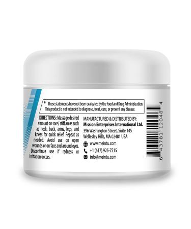 MEINTU Sport Joint & Muscle Discomfort Cream - Arnica MSM & Aloe Vera Relief for Soreness in Knee Shoulder Neck & Back - Moisturizing Muscle Relaxer Cream - Buy Online on GoSupps.com