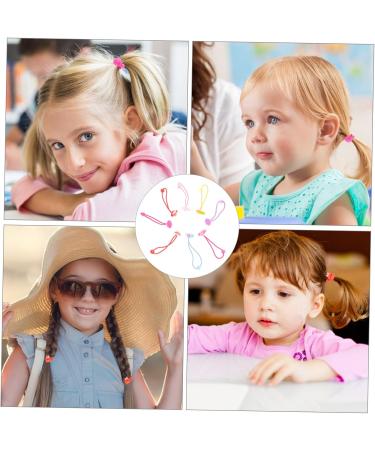 Beaupretty 24 Hair Rubber Bands Random Style Hair Accessories Ponytail Holders Hair Bands Cute Cartoon Elastic Hair Ties Candy Color Ponytail Holder hair scun toddler High elasticity headband - Buy Online on GoSupps.com