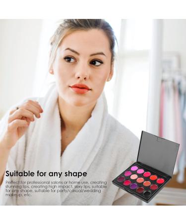  Opilroyn Lipstick Palette - Pigmented & Moisturizing Lipstick Palette - 15 Soft Matte Colours - Long Lasting Moisturizing Formula - Vibrant Colours for Everyday Use - Buy Online on GoSupps.com