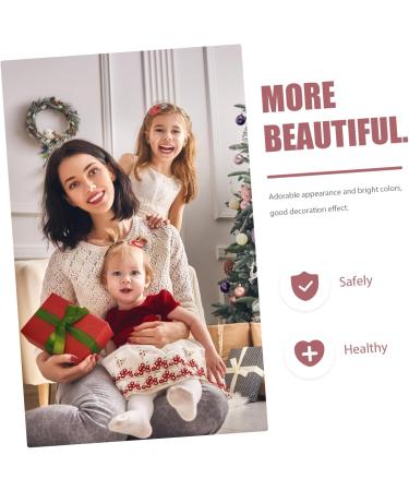 FRCOLOR 5 Pairs Christmas Hair Clips Kids Barrettes for Hair Cartoon Design Hairpins Kids Hairpin Christmas Tree Barrettes Kids Hair Clips Xmas Hairpin Resin Girl Child Issue Card - Buy Online on GoSupps.com