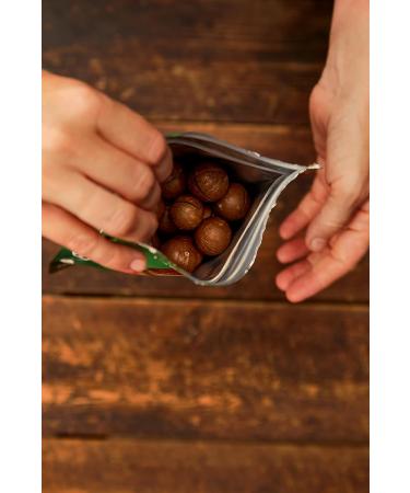 Premium Australian Macadamia Nuts in Shell - 8 Oz Vanilla Dry Roasted with Key Device for Easy Opening - Buy Online on GoSupps.com