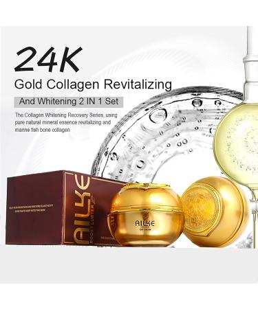 Skin Lightening And Glowing Face Cream Anti-Acne & Freckle Quickly Absorb Refreshing Non Greasy Smooth Texture Deep Moisturizing Skin Radiant 3 In 1 Set - Buy Online on GoSupps.com