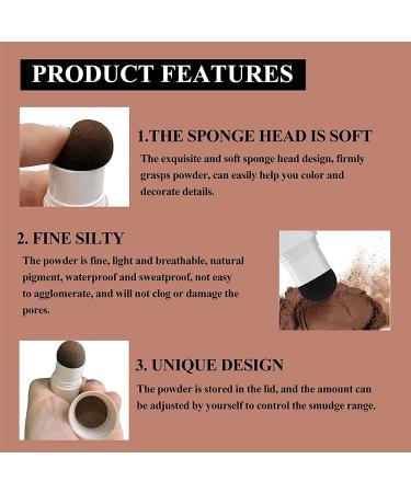 Waterproof Eyebrow Stamp Stencil Kit - Brow Shaping and Stamping 6-Piece Set in Medium Brown - Buy Online on GoSupps.com