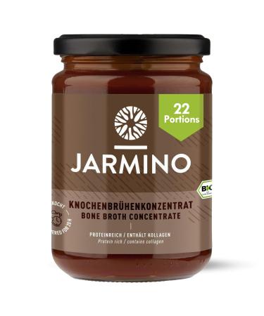 Bone Broth - JARMINO - Organic Beef Bone Broth Concentrate - Made in Germany - 220g (22 servings) - Rich in Organic Collagen