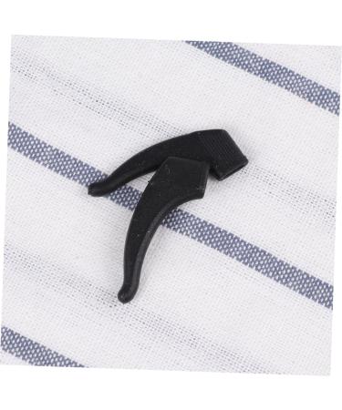 Gleavi Slipproof Glasses Ear Pads - 5 Pairs Hooks for Glasses Sunglasses & Sport Accessories - Enhance Comfort & Stability - Black 3.6x1.6cm - Buy Online on GoSupps.com