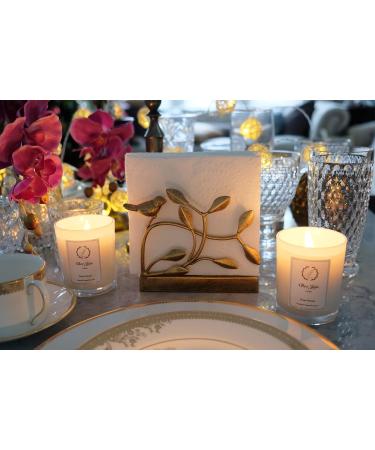 Natural Soy Wax Candle | Peony & Blush Suede | Luxurious Handcrafted Aromatherapy | Eco-Friendly Vegan | Clean Burning Essential Oils - Buy Online on GoSupps.com