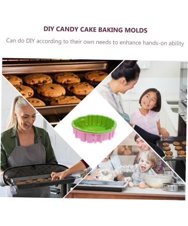 Alipis 2pcs Happy Birthday Baking Pan Silicone Molds Jelly Pudding Silicone Mold Baking Tool Pastry Cake 19X19CM Assorted Color - Buy Online on GoSupps.com