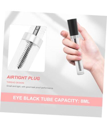 VINTORKY 2 Sets Empty Mascara Tube Bottle Lash Cosmetics Clear Eyelash Mascara Lash Kit Funnel Black Plastic - Buy Online on GoSupps.com