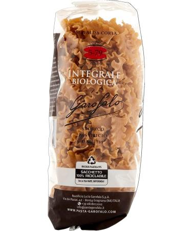  Italian Gourmet E.R. Garofalo Mafalda Corta Wholegrain Pasta Pack of 10 Organic Products 500g + Gourmet Italian Polpa 400g - Buy Online on GoSupps.com