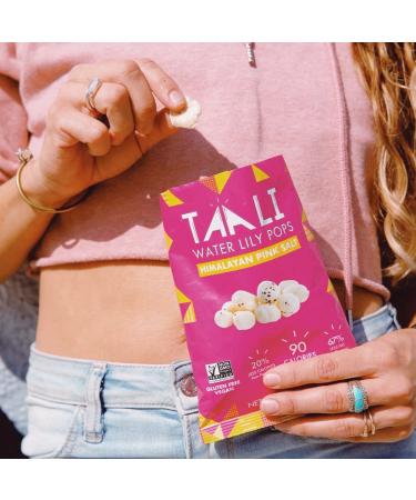 Taali Himalayan Pink Salt Water Lily Pops - Protein-Rich Roasted Snack (10-Pack) | Non GMO | Individual 0.8 oz Bags, Classic Flavor | Himalayan Pink Salt 0.8 Ounce (Pack of 10) - Buy Online on GoSupps.com