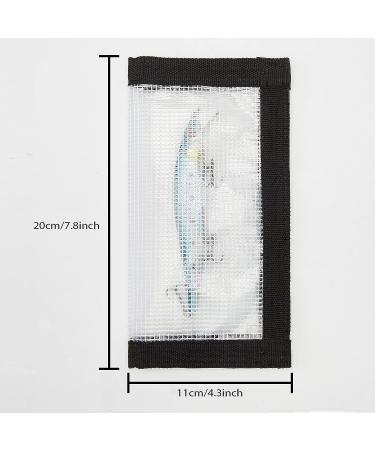 MOOCY Fishing Lure Covers for Rod  Fabric Hook Protectors Wraps (Clear - 4PK) Black - 4PK - Buy Online on GoSupps.com
