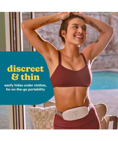 Buy Homedics Cycle Comfort Heat & Vibration Belts - Menstrual Cramps Relief 3 Heat & Vibration Levels Discreet Design Travel Bag Included - Buy Online on GoSupps.com