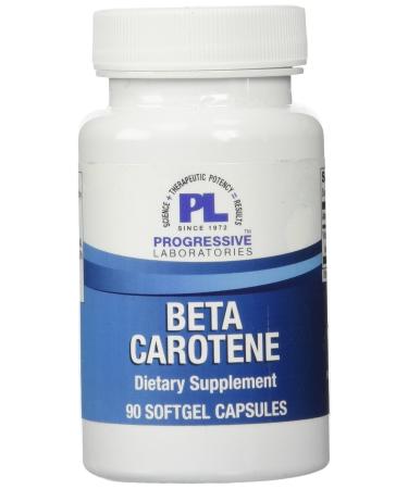 Progressive Labs Beta Carotene Supplement, 90 Count