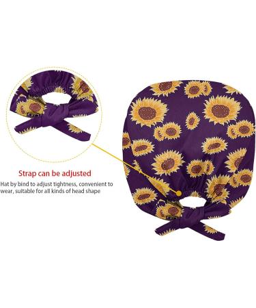 Upetstory Turban Hat for Women Men - Adjustable Cleaning Working Cap with Sweatband - Cute Dental Pink - Buy Online on GoSupps.com