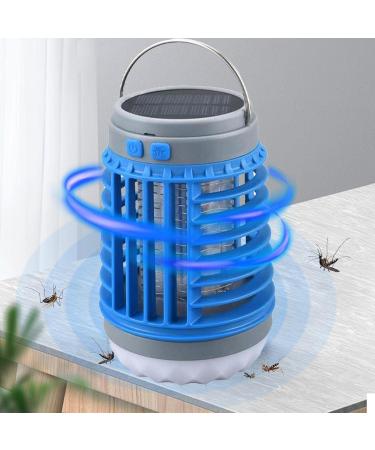 Buzzbug Mosquitoes Killers - BugZapper Outdoor - Mosquitoes Zapper - Waterproof Solar Powered Buggs Zapper - LED UV Light Indoor Mosquitoes Killers Electric Fly Zapper Lamp for Patio Backyard Purple - Buy Online on GoSupps.com