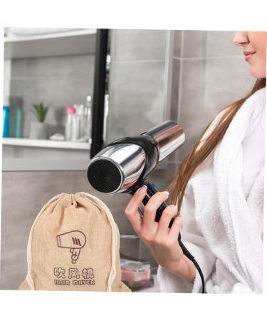 Healeved 2pcs Travel Hair Dryer Bag Hair Dryer Drawstring Bags Hair Blow Dryer Travel Organizer Pouch Cloth - Buy Online on GoSupps.com