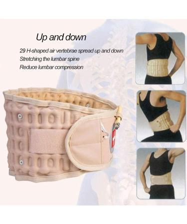 Flat-Bubble Lumbar Belt for Men & Women | Decompression & Lordosis Support | Best Lumbar Support for Spine - Buy Online on GoSupps.com