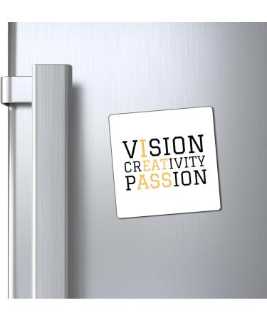 Funny Saying Visionary Creativity Sarcasm Women Men Passion Hilarious Ironic Sayings Husband Entrepreneurs Magnets 3" 3" - Buy Online on GoSupps.com